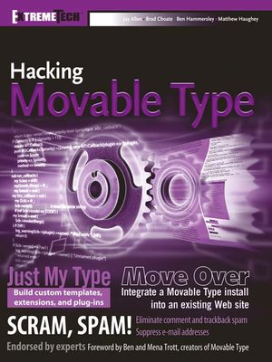 cover image of Hacking Movable Type